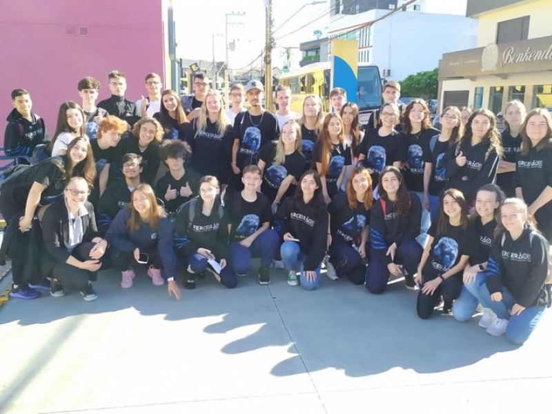 No dia 28/09 o Terceirão CEJ 2023 passou o dia em Blumenau no Interação FURB