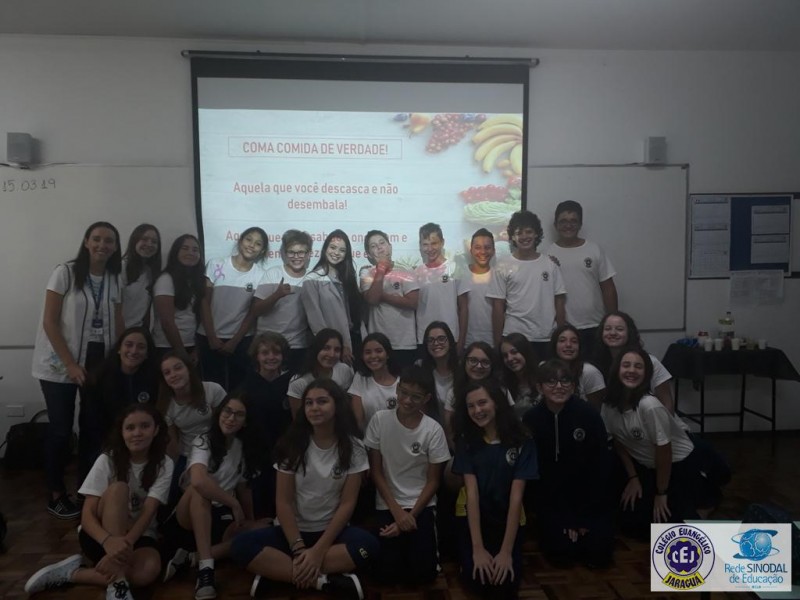 Palestra com nutricionista