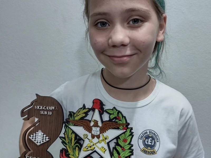 Nicole Nunes conquista 2° lugar