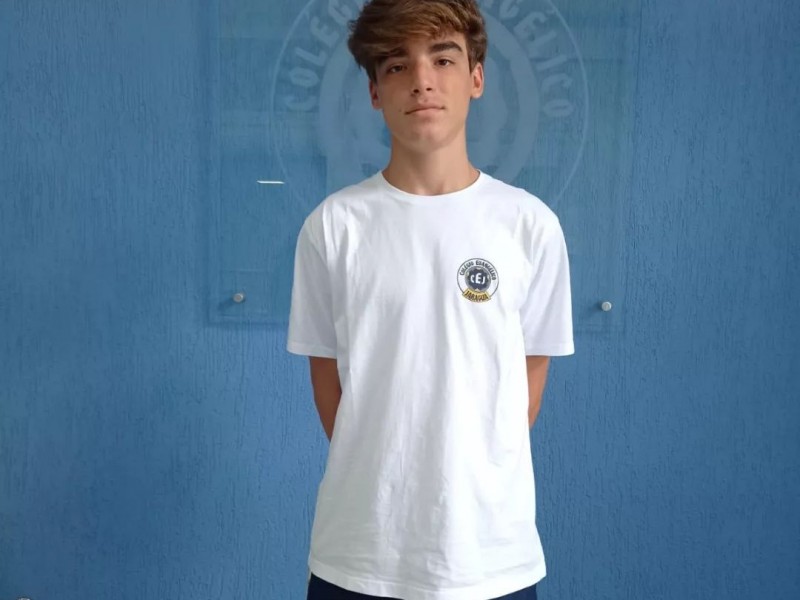 O aluno CEJ convocado para Seleção Catarinense de Voleibol