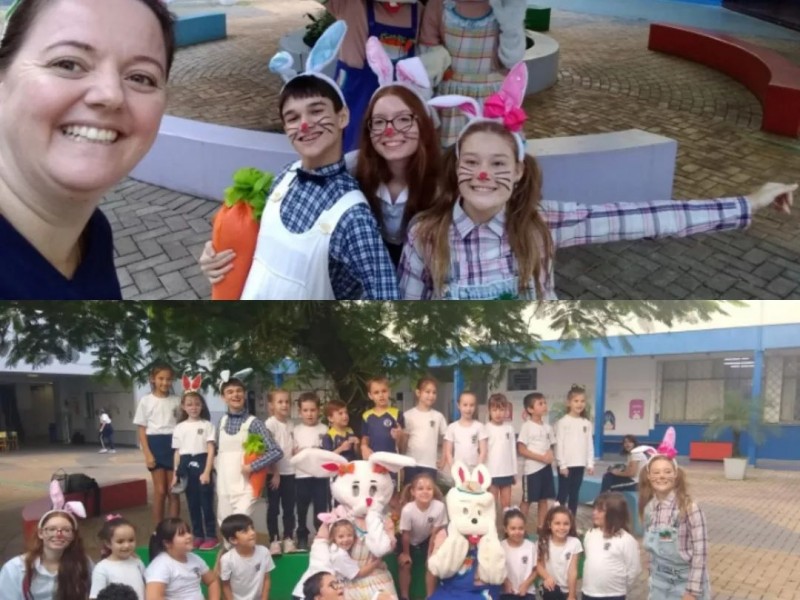 Páscoa no Colégio Evangélico Jaraguá!