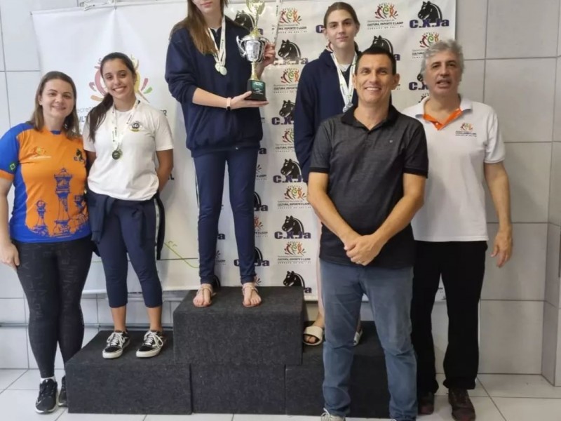 Conquistas do Colégio Evangélico Jaraguá no Xadrez do JESC