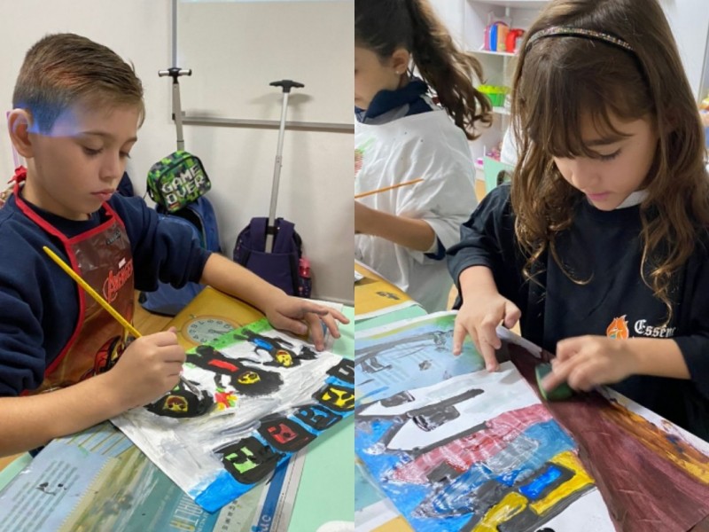 Projeto sobre diversidade que as turmas do Turno Integral estão desenvolvendo