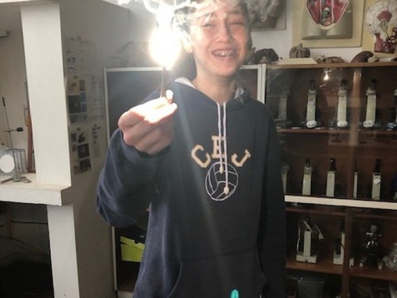 Observando fenômenos químicos nas aulas do 9º ano!