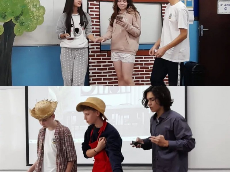 Escrever, ler e representar