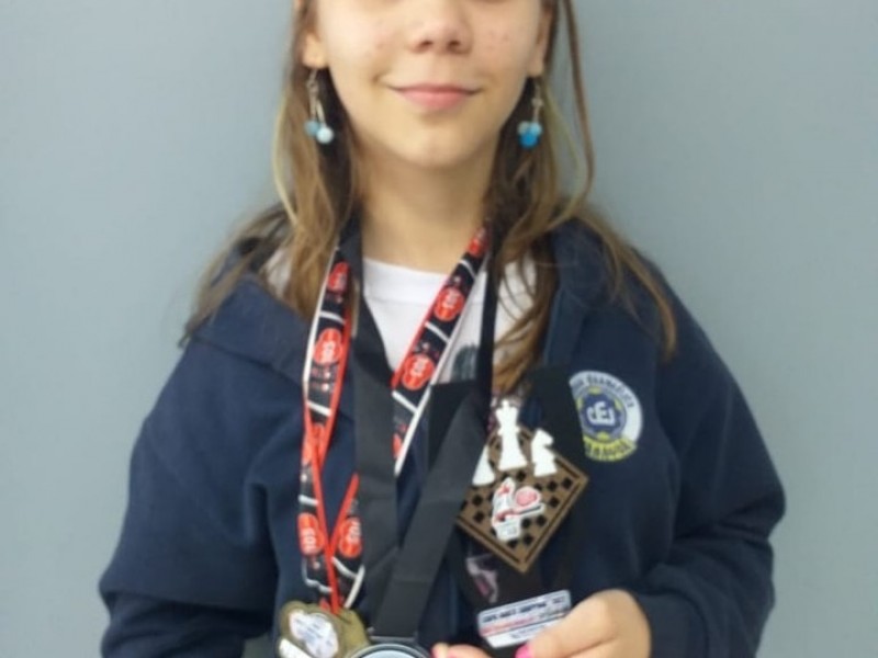 Nicole Nunes participou da etapa final do Circuito dos Reis na cidade de Blumenau