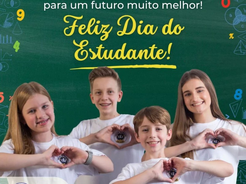 Desejamos um feliz dia a todos os estudantes!