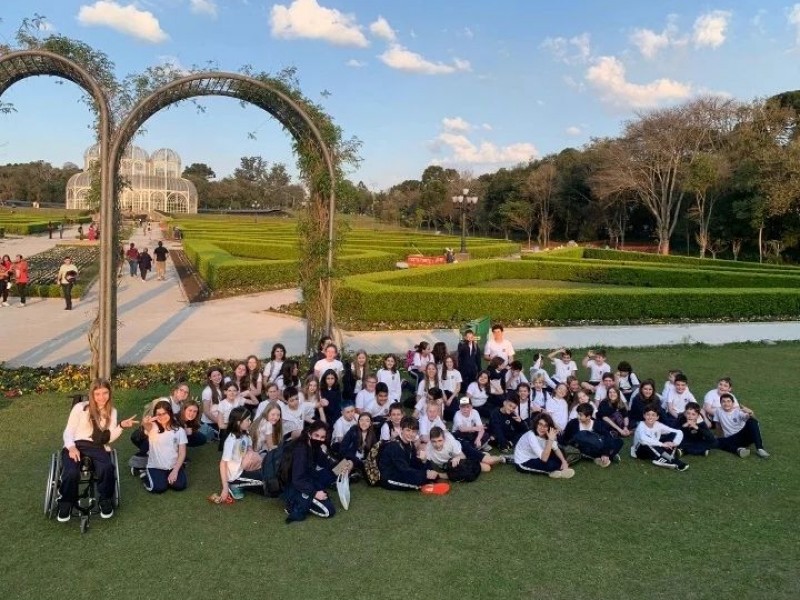 Neste bimestre tivemos uma experiência incrível que foi a viagem de estudos dos 6ºs anos para Curitiba!