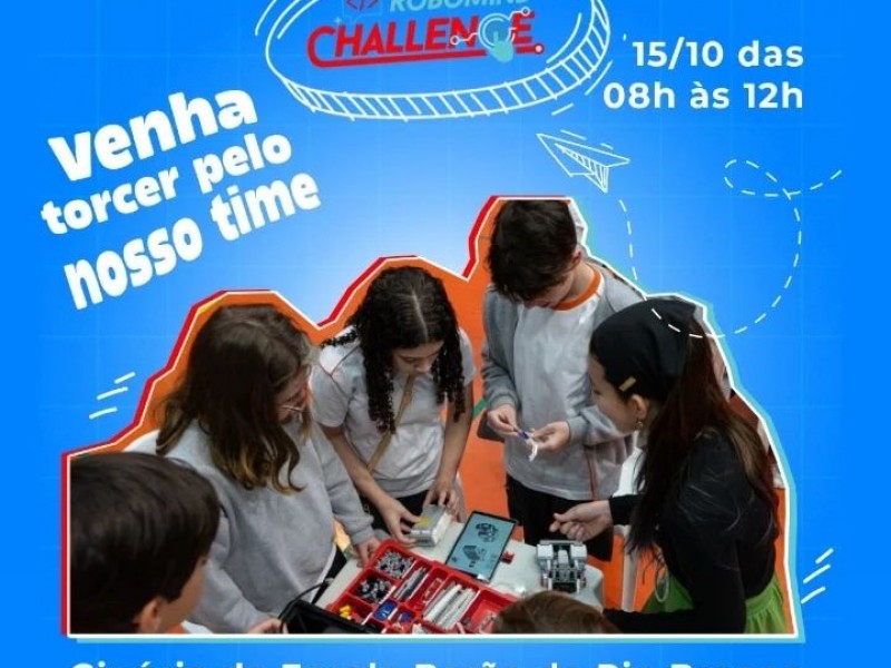 Alunos do CEJ estarão participando de um festival de Robótica no dia 15 de outubro! Estamos na torcida!