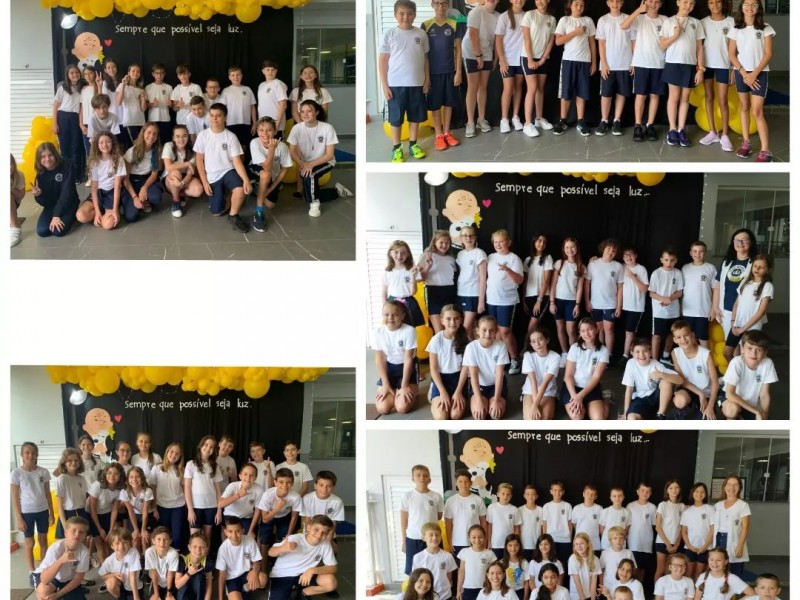 Iniciando o ano letivo de 2023 com o tema da Rede Sinodal de Educação. Em Mateus 5. 13-14 “Vocês são o sal da terra. Vocês são a luz do mundo.”