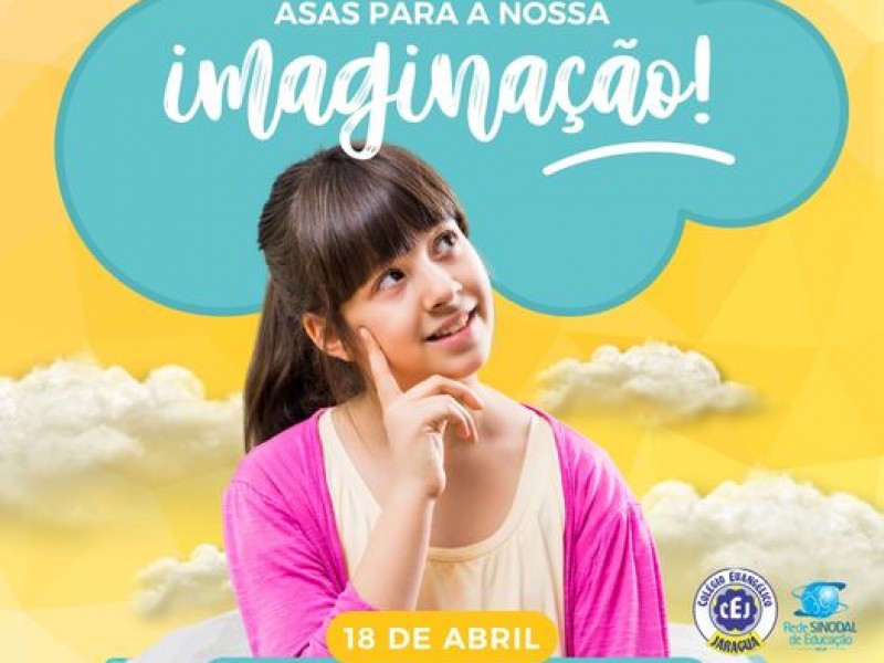 A leitura dá asas para a nossa imaginação!  18 de abril - Dia Nacional do Livro