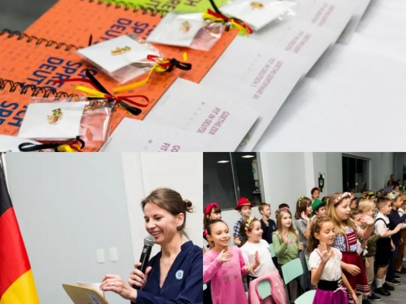 Solenidade de entrega de certificados de Língua Alemã