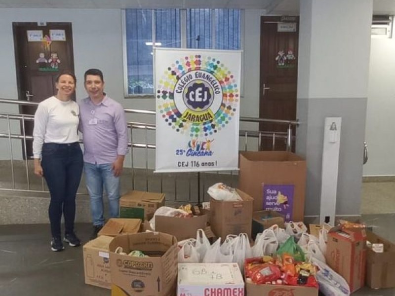 TAREFA Nº 06 da Gincana CEJ 116 anos – DOE ALIMENTOS – AUXíLIO PARA A CASA SÃO JOSÉ