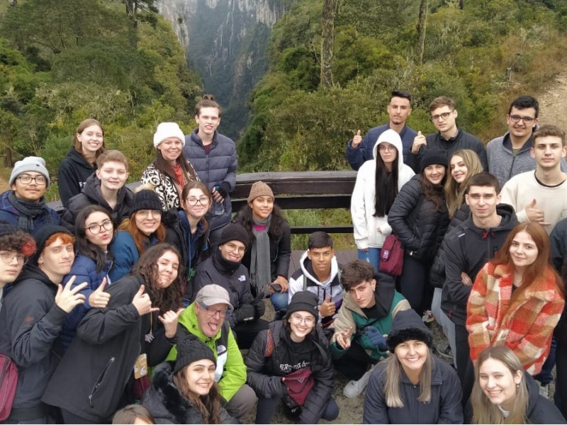 O Terceirão CEJ 2023 foi a primeira turma a retomar as Viagens de Estudos do Ensino Médio após a pandemia